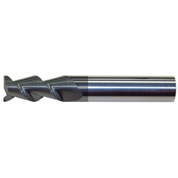 9/16x1-1/4x9/16x3 2FL Square 55 Degree High Helix Alumazip, PowerA